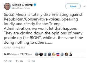 Social Media Shuts Down Alex Jones and President Trump Speaks Up