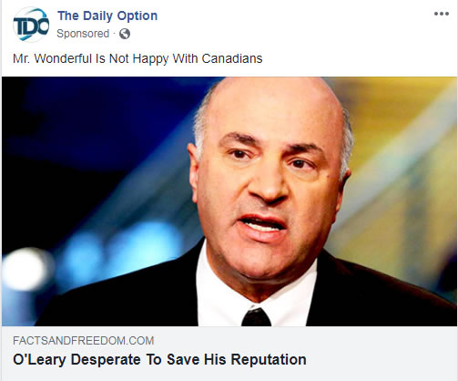 FactsandFreedom.com Fake News Scam