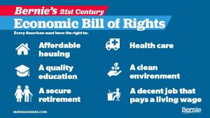 Bernie Sanders 21st century bill of rights is extremely expensive to implement 