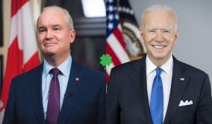 If Erin O'Toole becomes Prime Minister of Canada North America will have a Prime Minister and President with Strong Irish Roots - Erin O'Toole🍀 and Joe Biden🍀 - August 17, 2021,