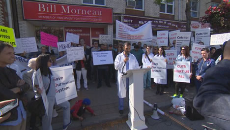Doctors join forces with farmers, small business owners to protest proposed federal tax reforms-2017
