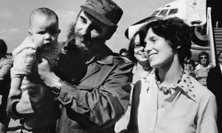 Justin Trudeau with Fidel Castro